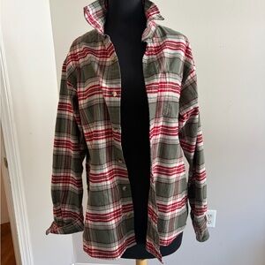 RedHead Plaid Shirt in Red and Green